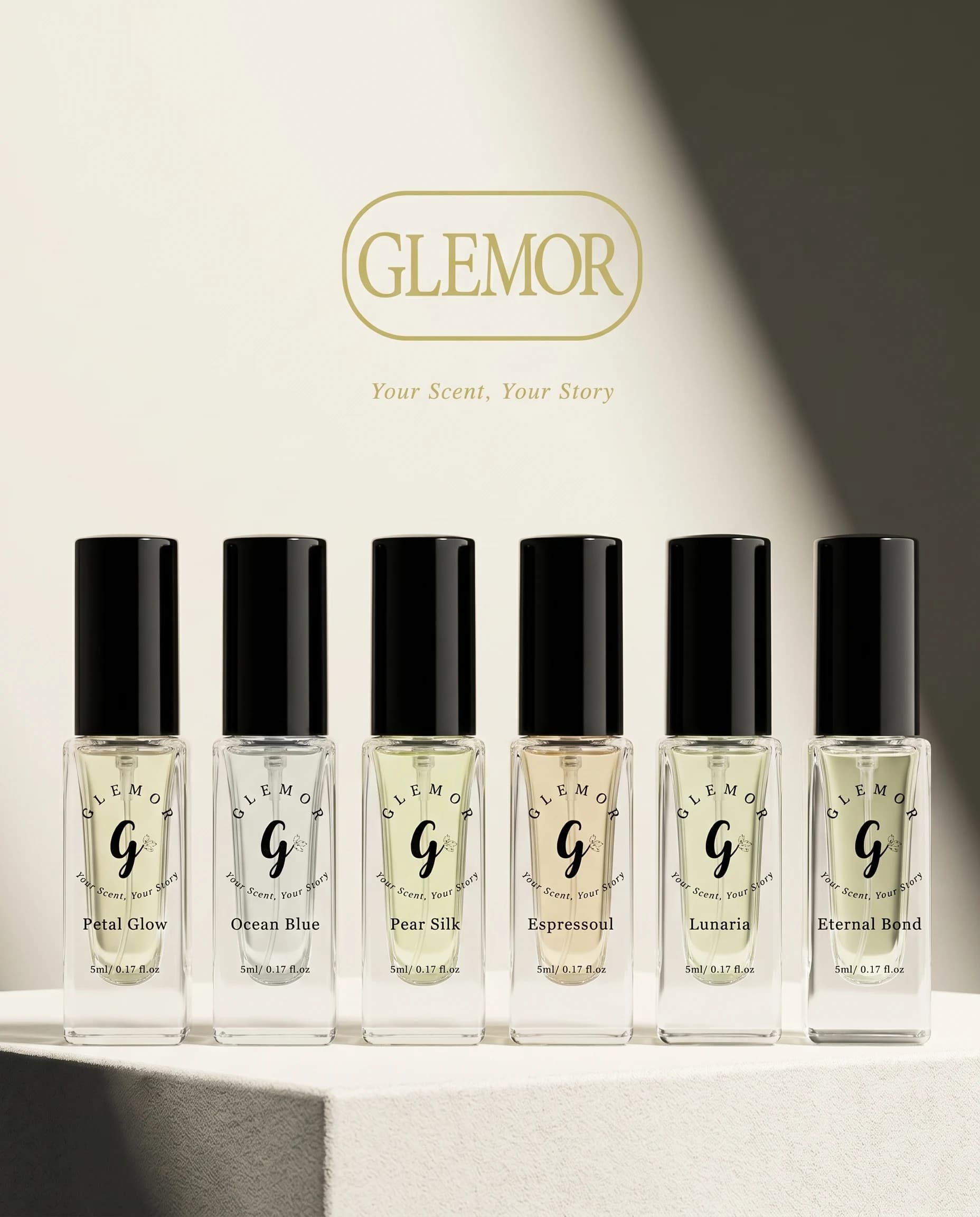 Discovery Set Daily Range — 6 × 5ml eau de parfum by Glemor